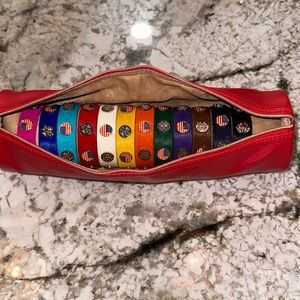 New Never Worn Rustic Cuff Meagan Wide Limited Edition Olympic Bracelet Set